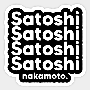 Satoshi Sticker